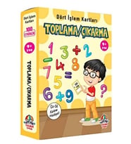 9+ Yaş Toplama Çıkarma - Dört Işlem Kartları 