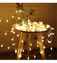  3 Metre Pilli Led Işıklı Ampul Toplar