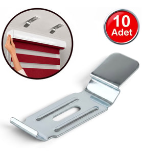 ALETÇANTAM EXTRA KAPALI KASA ZEBRA STOR PERDE APARATI (10'LU_PKT)