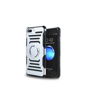 Apple iPhone 7 Plus Uyumlu Kılıf Zore 2 in 1 Kol Bandı (Gri)