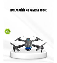 Wi-Fi Bağlantılı 4K Drone Katlanabilir ve 360° Takla Özellikli