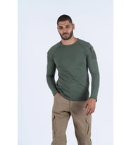 T-SHIRT TACTICAL U.KOL PİKE - 801 (Haki)