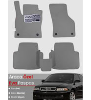 AUDİ A4 SEDAN (1994-2001) Uyumlu EVA Paspas Tam Set–Araca Özel,Su Geçirmez,Kolay Montaj