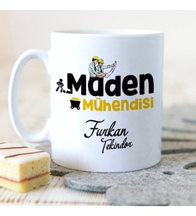 Maden Mühendislerine Hediye Kupa Bardak