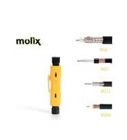 Koaksiyel Kablo Soyucu Sıyırıcı RG11-RG6-RG56-RG59-RG7