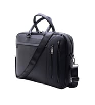 Deri Laptop Çantası 15.6" İnç Evrak Bölmeli 8683255004553 (Siyah)