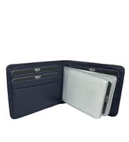 Diga 794 Hakiki Deri Lastikli Kartlık Cüzdan Lacivert (DENIM)