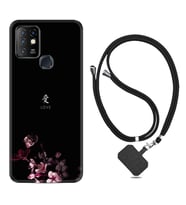 INFINIX Hot 8 9 10 11S Hot 10 Play 10T Kılıf Boyun Askılı Silikon Love 1629