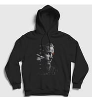 Presmono Unisex Siyah Ragnar V2 Vikings Kapüşonlu Sweatshirt 222357tt