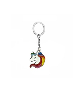Unicorn Renkli Unisex Anahtarlık – Masalsı ve Eğlenceli Tasarım