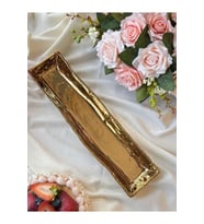 Şık Dikdörtgen Servis Tabağı 9x36 cm, Modern ve Elegant Tasarım