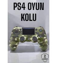 Ps4 Oyun Kolu Kamuflaj Desenli Joystick