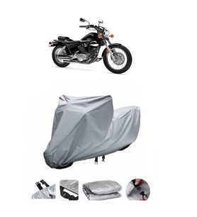 Yamaha Virago XV 250  Gri Motosiklet Brandası ARKA ÇANTA UYUMLU DEĞİLDİR