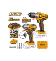 Li-ion Akülü 2 li Kombo Set Matkap ve Vidalama 20V