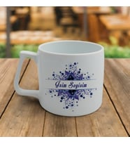 Kişiye Özel İsimli Çay Nescafe Latte Fincanı