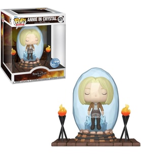 Funko Pop! Deluxe: Titan Saldırı - Kristalde Annie (Sıcak Konuya Özel) (Krem)