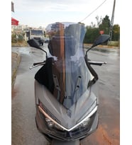 MOTOCAM Mondial Strada 125 Ön Cam 2023-2026 Model 75cm Füme Renkli 4mm UZUN