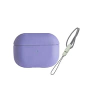 Newface Apple Airpods Pro 2 (2.nesil) 405 Deri Kılıf - Lila