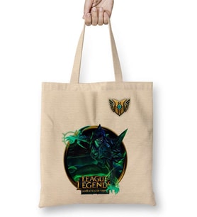 Vayne LoL League Of Legends Bez Çanta Uzun Saplı