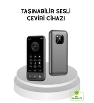 Northcity Taşınabilir Akıllı Tercüme Cihazı – Gerçek Zamanlı Ses ve Metin Çevirisi