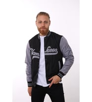 Yankees Baskılı Ceket F01000 (Siyah)