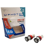 Fardoktoru P21W TEK DUY KIRMIZI LED STOP OTO AMPULÜ PHOTON PH7219R