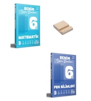 6. Sınıf Matematik ve Fen Bilimleri Soru Bankam + Telefon Standı