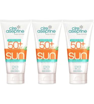 Cire Aseptine Sun Güneş Koruyucu Kremi 50+ SPF 150 ML (3 Lü Set)