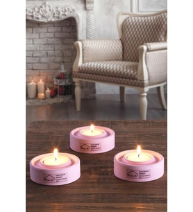 Holder  3'Lü Set Mumluk  Tea Light Mumluk Seti  Dekoratif Şamdan Mumluk