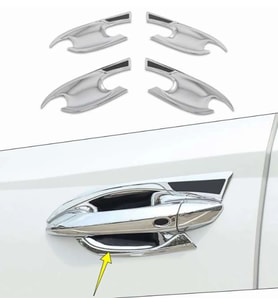 Hyundai Tucson Uyumlu 2021 Sonrası Dış Kapı Kolu İç Kaplama ABS Krom Parça