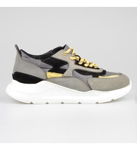 Gri Kadın Spor Sneakers Hafif Taban 