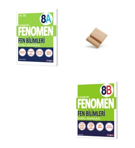 Fenomen LGS 2027 A ve B Fen Bilimleri Soru Bankası + Telefon Standı