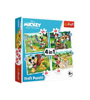 4'ü 1 arada mickey mouse ziua deosebita bulmaca