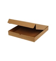 40x40x5cm Kutu - Pizza Kutusu - 3 Desi Kutu - Kraft - 5 Adet