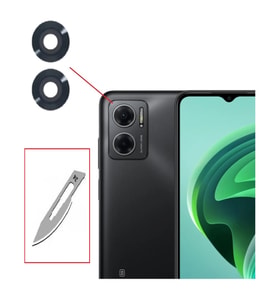Tkgz Xiaomi Redmi NOTE 11E Arka Kamera CAM Lensi + Bistüri Ucu