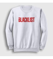 Presmono Unisex Beyaz Logo The Blacklist Sweatshirt 183478tt (Beyaz)