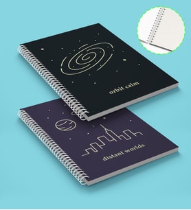 Co Notes 15x21 Orbit Calm X Distant Worlds 2'li Kareli Defter Seti - GDTK-906138