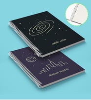 Co Notes 15x21 Orbit Calm X Distant Worlds 2'li Kareli Defter Seti - GDTK-906138