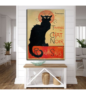 Miyrem Exclusive Serie"  Cat Noir  Kanvas Tablo