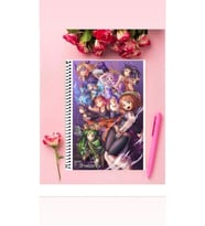 My Hero Acamia Anime Defter 1 Adet Özel Tasarım A4 Boyutu Telli Çizgili Defter 21*29 Cm