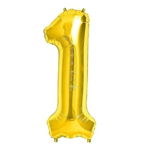 Folyo Balon 16 Inç 36 Cm Gold 1