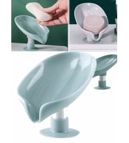 Lotus Yaprağı Görünümlü Banyo Mutfak Jakuzi Su Giderli Sabunluk Vantuzlu Ped Yapraklık 2 Adet