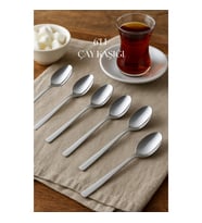 Paslanmaz Çelik 6’lı Çay Kaşığı Seti