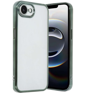 iPhone 16E Kılıf Razer Lensli Silikon - Yeşil
