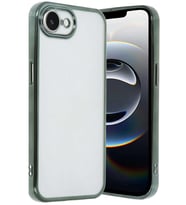 iPhone 16E Kılıf Razer Lensli Silikon - Yeşil
