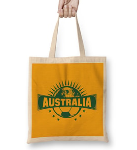 Australia Half World Football Championship Bez Çanta Uzun Saplı