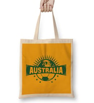 Australia Half World Football Championship Bez Çanta Uzun Saplı