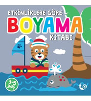 Etkinliklere Göre Boyama Kitabı - Gri