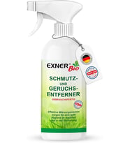giderici ve leke çıkarıcı – Leke ve kokulara karşı mikroorganizmalar ile – evcil hayvanlar, ev hayvanları ve arabanız için, %100 doğal ve nazik – 500 ml sprey şişesi