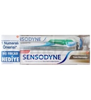 Sensodyne Tam Koruma Diş Macunu 75 ML + Tam Koruma Diş Fırçası Yumuşak